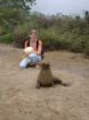 flitterwochen 004 - Silke mit Seelöwe.JPG